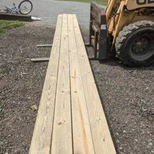 Treated Deck Boards